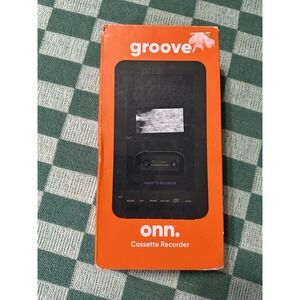 onn. Groove Cassette Recorder (Model 100008728) New Open Box